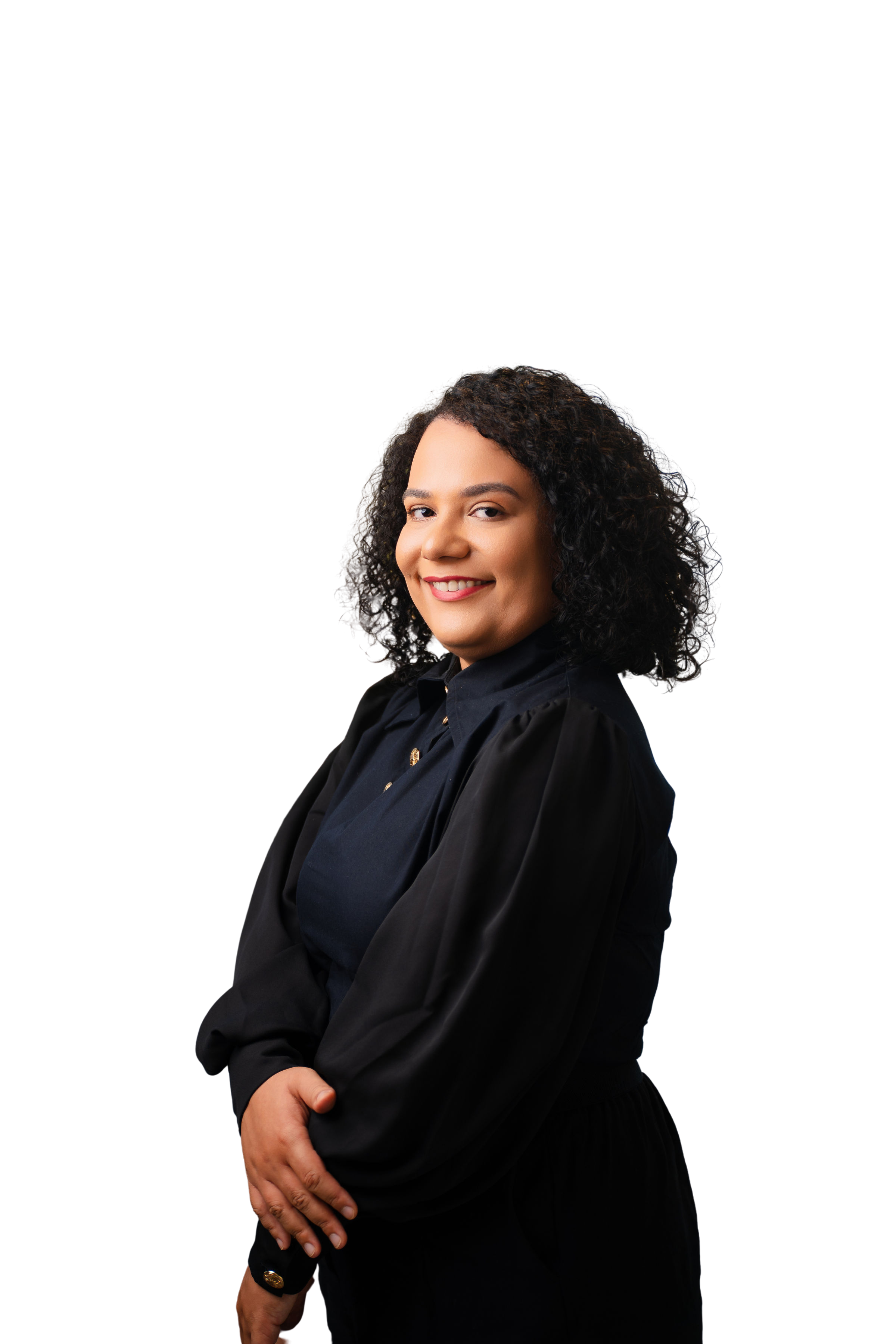 Uma foto da responsável técnica da Aurora Ambiental